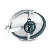 Люк AISI 304/EPDM 6005 овальный H=80х8 350х450 NIOB