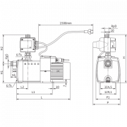 Насосная станция Wilo HiMulti 3 C 1-44