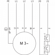 Погружной дренажный насос Wilo PADUS UNI M05/T25-540