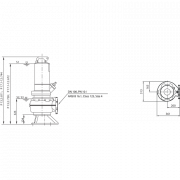 Фекальный насос Wilo Rexa PRO V10DA-425/EAD1X4-T0025-540-O
