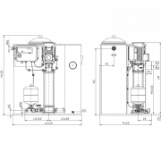 Насосная станция Wilo Economy CO/T-1 Helix V 403/CE