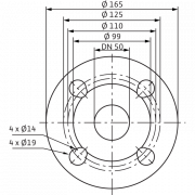 Циркуляционный насос Wilo Stratos-Z 50/1-9 RG