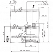 Погружной насос для сточных вод Wilo Drain TM 32/8-10M