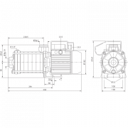Центробежный насос Wilo Economy MHIL 506 (1~230 В)