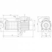 Центробежный насос Wilo Economy MHIL 302 (3~400 В)
