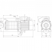 Центробежный насос Wilo Economy MHIL 303 (3~400 В)