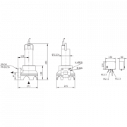Погружной насос для сточных вод Drain TP 50 F 82/5,5 (1~230 V)