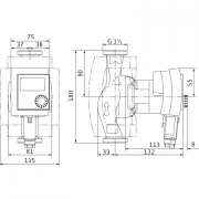 Циркуляционный насос Wilo Stratos PICO-Z 25/1-6